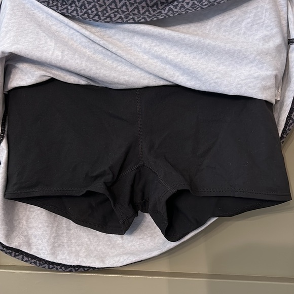 Prana Keely Skort Athletic Activewear Performance Skirt Gray Printed Size XS - Picture 6 of 11